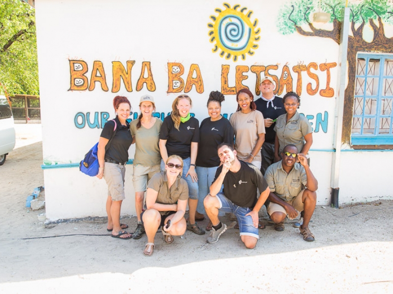 A visit to Bana Ba Letsatsi