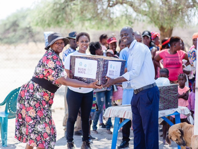 Clinic donation - Tsanakona ward