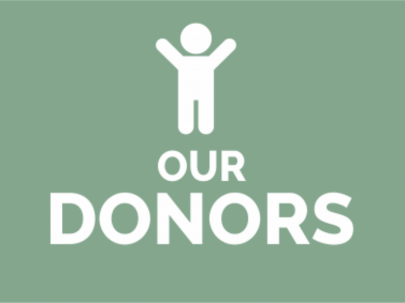 Our Donors