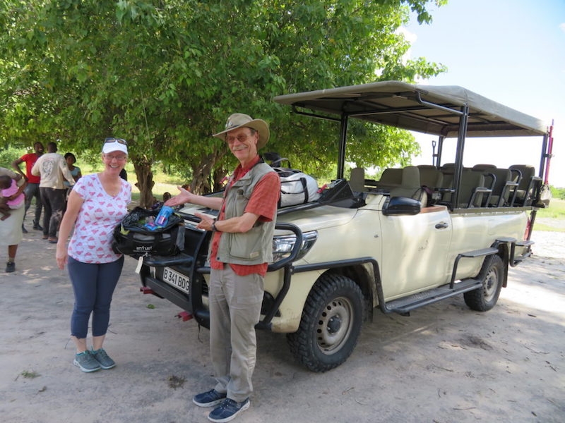 Sango Safari Camp guests and Pack for a Purpose